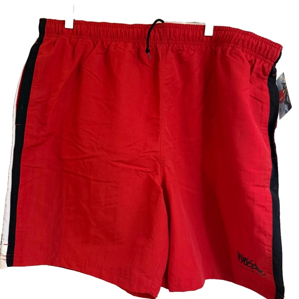 Mossimo Mens XXL Red Board Shorts Swim Trunks Red